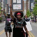 Say his name! George Floyd!': Nationwide protests continue on 'Blackout Tuesday' in Chicago, Miami, Phoenix, across US