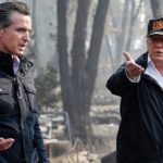 Newsom scorches Trump in abbreviated DNC appearance as wildfires rage