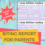 Free Printable Child Care Forms
