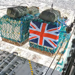 British RAF airdrops food into Gaza for first time