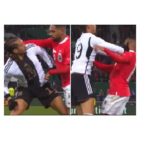 Fuming Leroy Sane shown first career red card for vicious shove as forgotten Prem hothead jumps off bench to intervene
